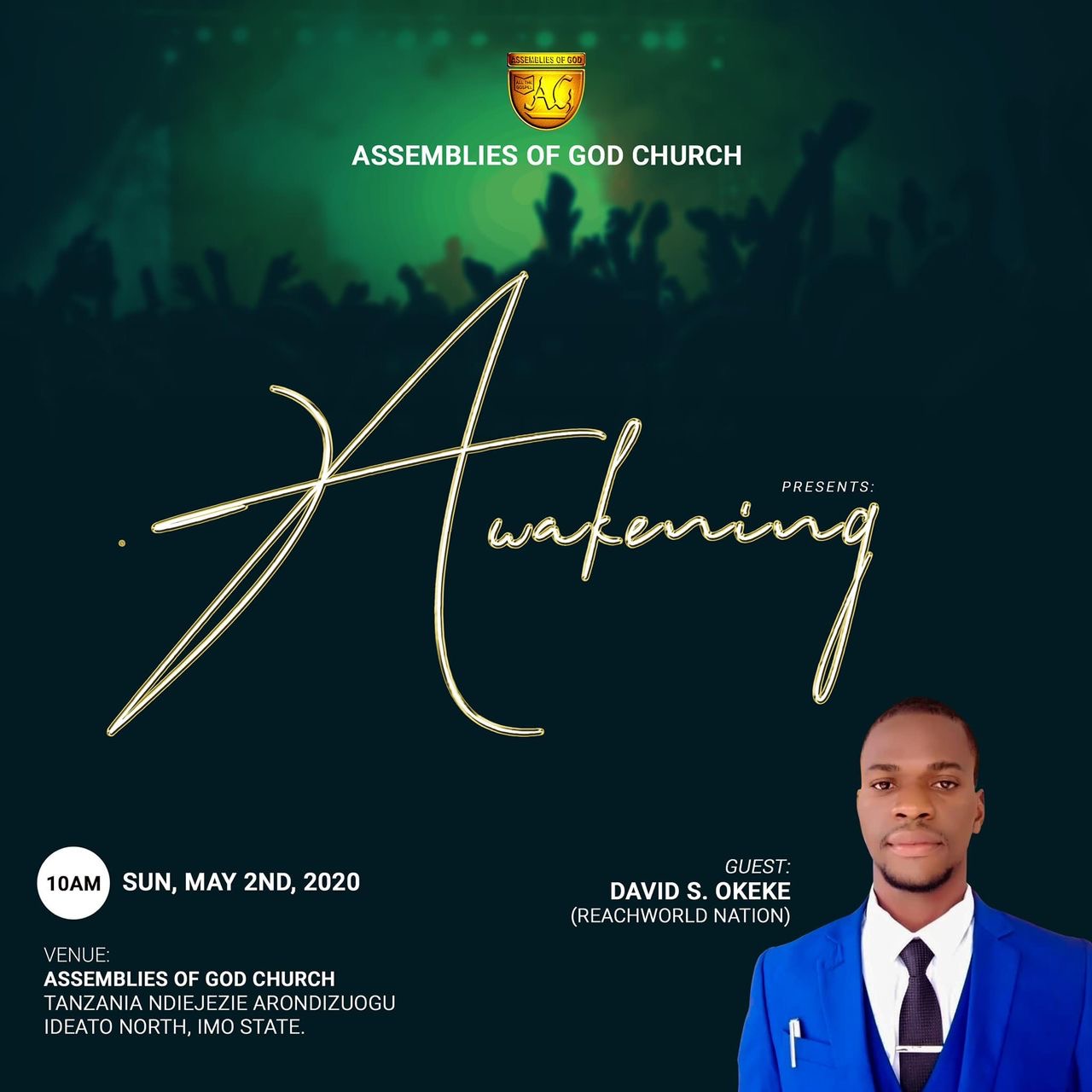 Awakening event flyer