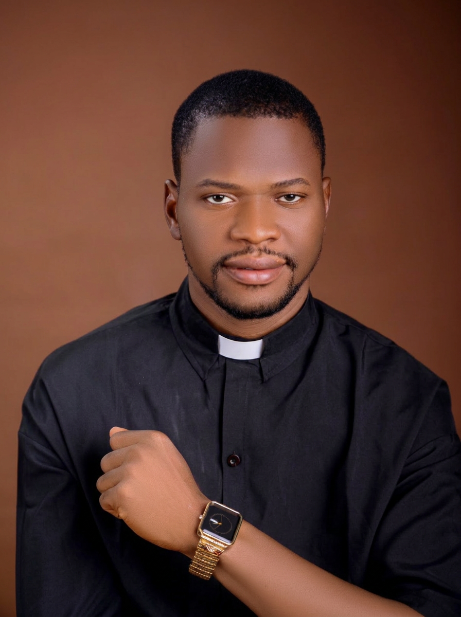 David S. Okeke in clergy attire